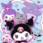 Ravensburger Puzzle: Kuromi 3x49pcs - 12004332