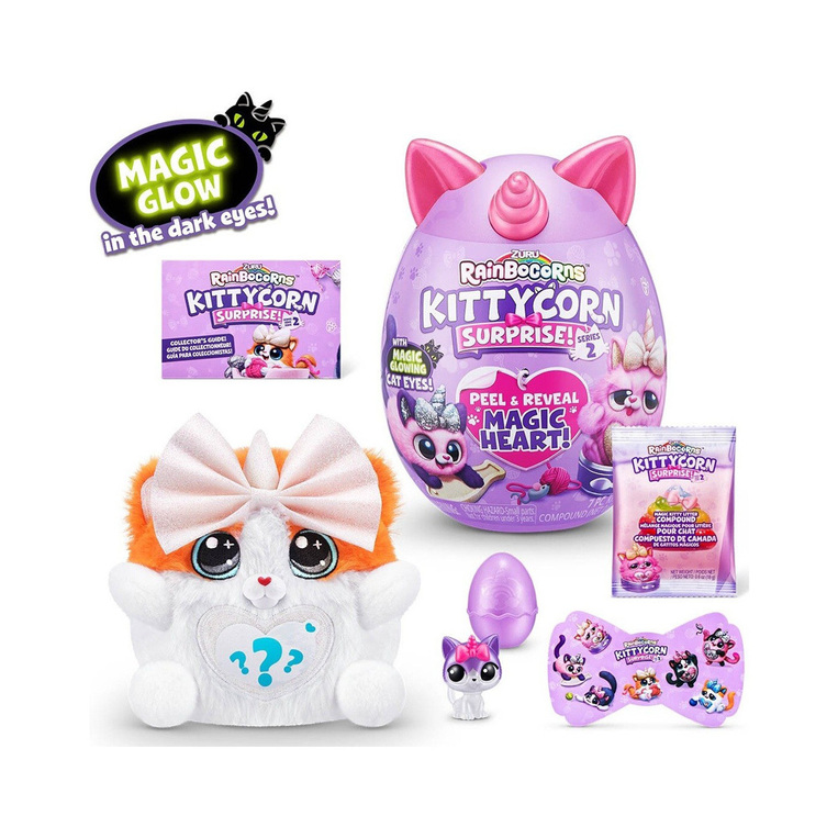 Rainbocorns Αυγό Kittycorn Series 2 - 1Τμχ Tυχαία Επιλογή - 11809279