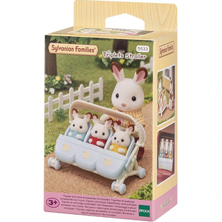 Sylvanian Families Triplets Stroller - SF5533