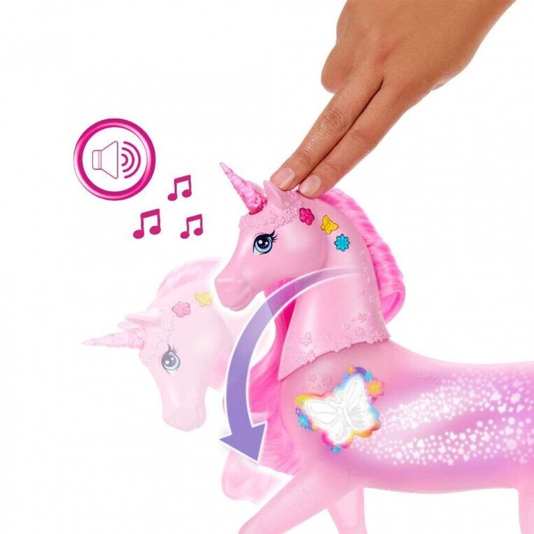 Barbie Sparkle Lights Unicorn - JCP78