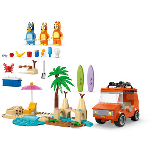 LEGO Bluey Bluey's Beach & Family Car Trip - 11202 