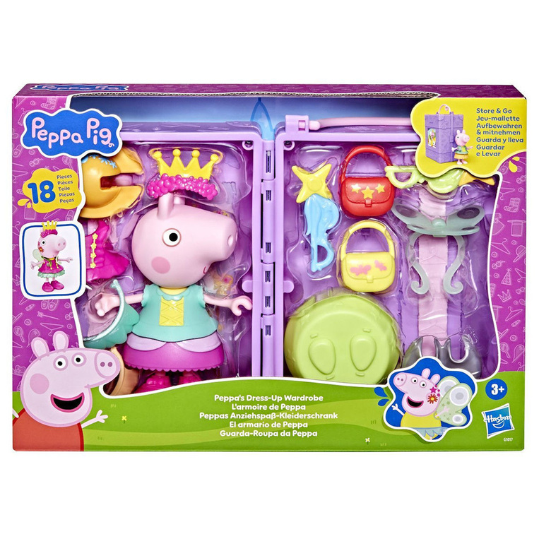 Peppa Pig Peppas Dress-up Wardrobe Playset - G1017