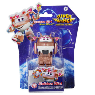 Super Wings Electric Heroes Transform A Bot Golden Girl - 780033