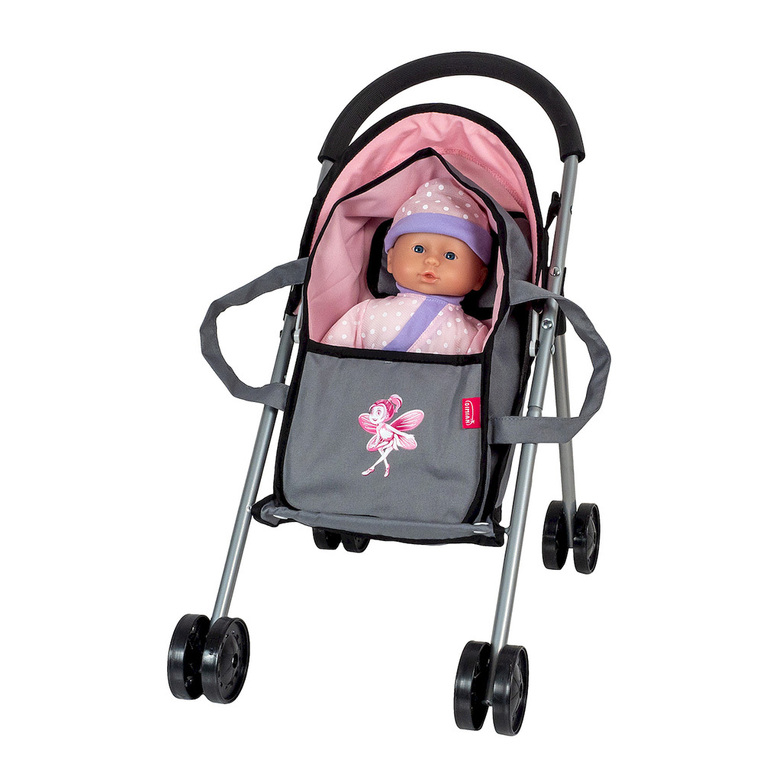 Bambolina Amore Καρότσι με αξεσουάρ & Κούκλα 29cm - BD2118