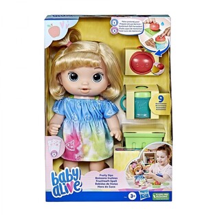 Baby Alive Fruity Sips Apple Blonde Hair - F7356