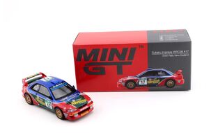 MINI GT Subaru Impreza WRC98 #17 2000 Rally New Zealand - MGT01121