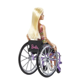 Barbie Fashionistas με Αναπηρικό Αμαξίδιο - Ξανθά μαλλιά - HJT13