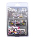 Mini GT Blister Volkswagen T1 Microbus Mizu Design - MGT01191BL