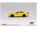 Mini GT 1:64 LB-Works Ford Mustang Triple Yellow - MGT01077RHD