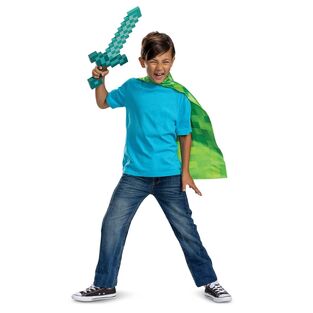 Minecraft Sword & Cape Set Creeper - DSG156239