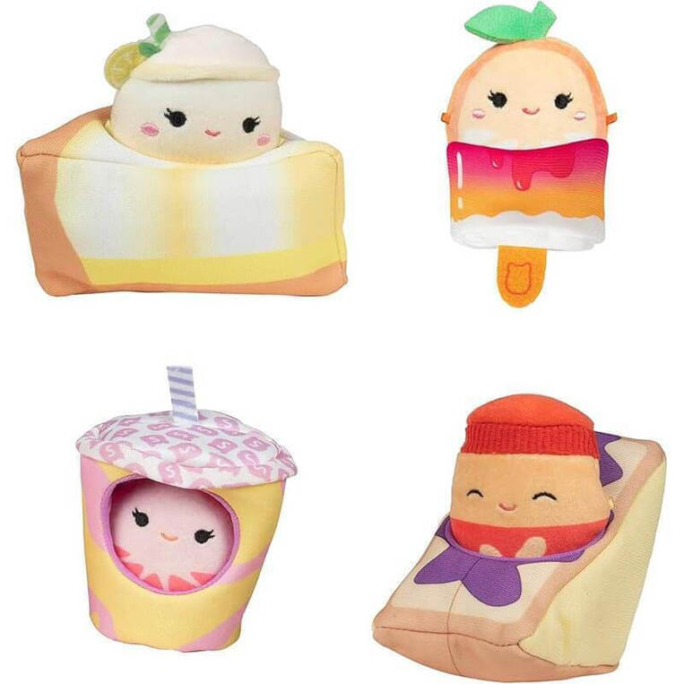 Squishmallows Micromallows 8Τμχ Λούτρινα 6Εκ.& Αξεσουάρ& Αξεσουάρ - SQMM0019