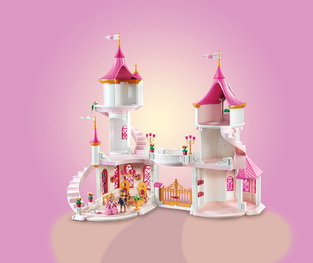 Playmobil Princess Magic Παραμυθένιο Παλάτι Με Βασιλιά Και Βασίλισσα - 71845