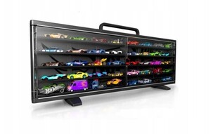 1/64 Hot Wheels Collector Case Black - HWCC23