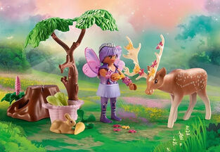 Playmobil Princess Magic Starter Pack Νεράιδες Με Ζωάκια Του Δάσους - 71800