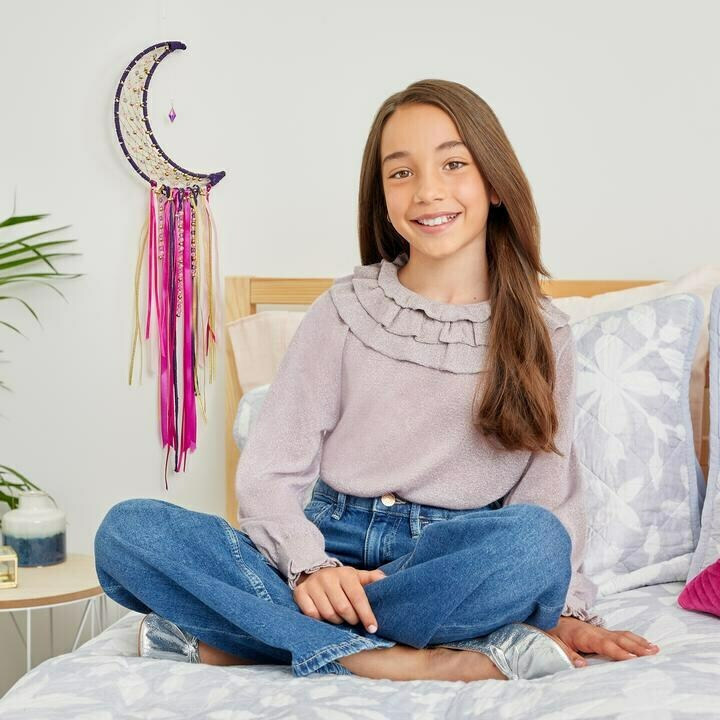 Make It Real Decor Lunar Dream Catcher With Lights - FK1417