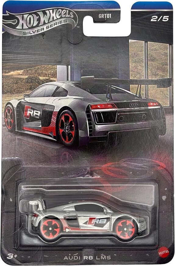 Hot Wheels Silver Series Audi R8 LMS - JKY16