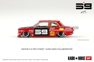 Mini GT Kaido House Datsun Datsun Pro Street SK510 Red 1:64 - MGTKHMG003