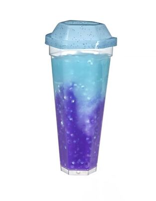 Play-Doh Crystal Crunch Teal Yellow - F4701