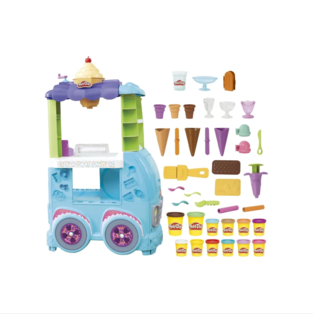 Play-Doh Ultimate Ice Cream Truck Playset - Όχημα Παγωτού - F1039