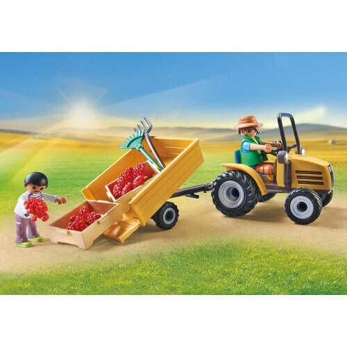 Playmobil Country Τρακτέρ Με Βυτιοφόρο - 71442