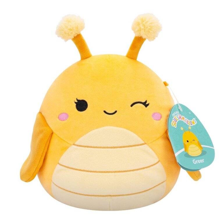 Squishmallows Λούτρινα 19Cm Greer Η Κίτρινη Ακρίδα - SQCR06585