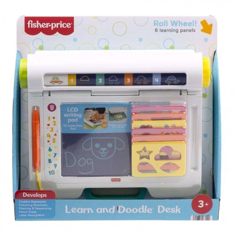 Fisher-Price Γραφείο Μαθαίνω Kαι Ζωγραφίζω - JDL70