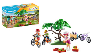 Playmobil Family Fun Εκδρομή με Ποδήλατα στο Βουνό - 71426