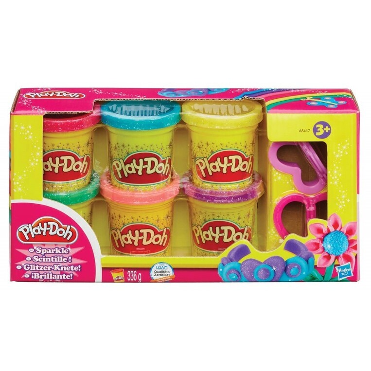 Play-Doh Λαμπερές Δημιουργίες Sled Adventure - A5417