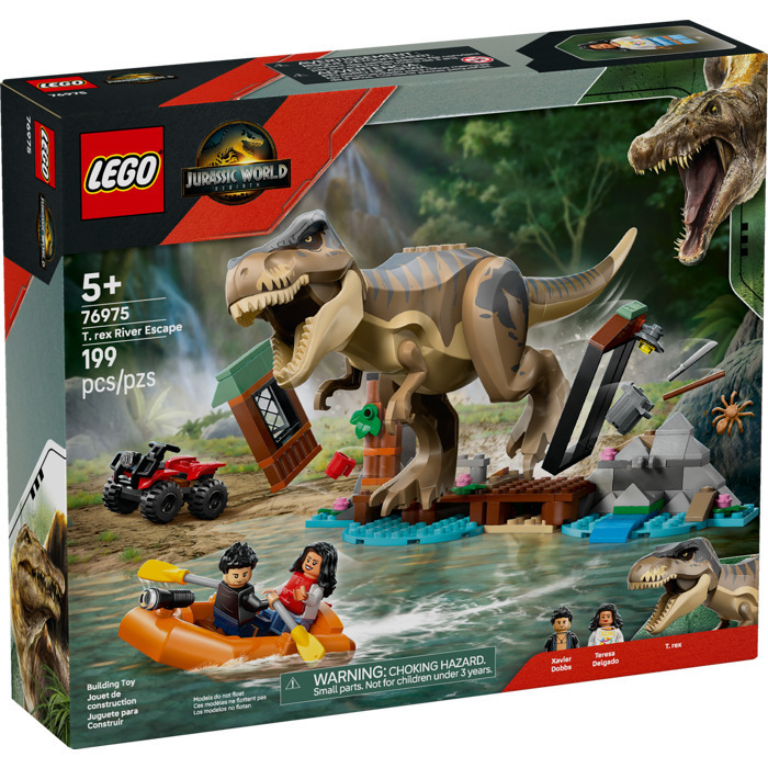 LEGO Jurassic World T. Rex River Escape - 76975 