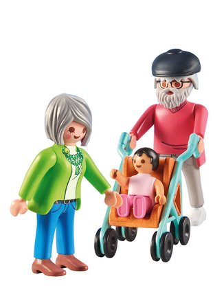 Playmobil My Life Παππούς Και Γιαγιά Με Μωρό - PL71613