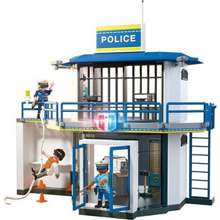Playmobil City Action Αστυνομικό Τμήμα Με Δωμάτιο Ερευνών - 71874