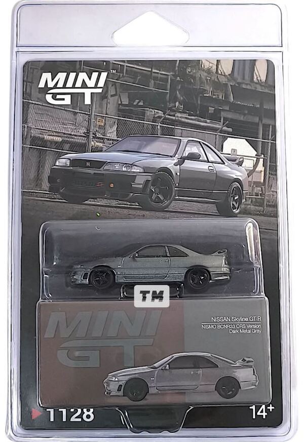 Mini GT 1:64 Nissan Skyline GT-R Nismo BCNR33 CRS - MGT01128-BL