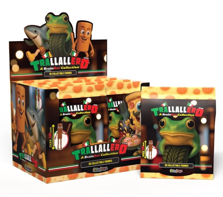 Trallallero Brainrot Collection 3D Figures 9εκ. Μπρελόκ - FK61530