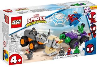 LEGO Super Heroes Spidey And His Amazing Friends Hulk vs. Rhino Truck Showdown - 10782
