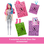 Barbie Color Reveal Fashion Doll Disco Star Series - JCP01