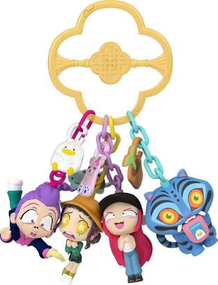 Kpop Demon Hunters Hello Friend Mini Collectible Surprise Keychain Figures - JRN57