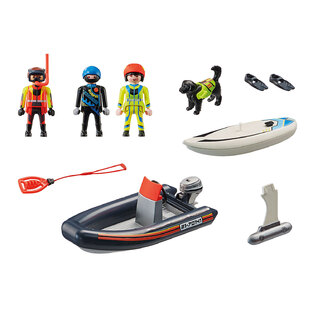 Playmobil City Action Διάσωση Ιστιοφόρου Με Φουσκωτό Σκάφος - 70141
