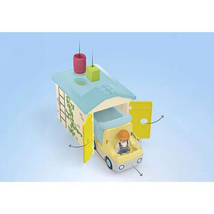 Playmobil Junior Φορτηγό Με Γκαράζ - 71686