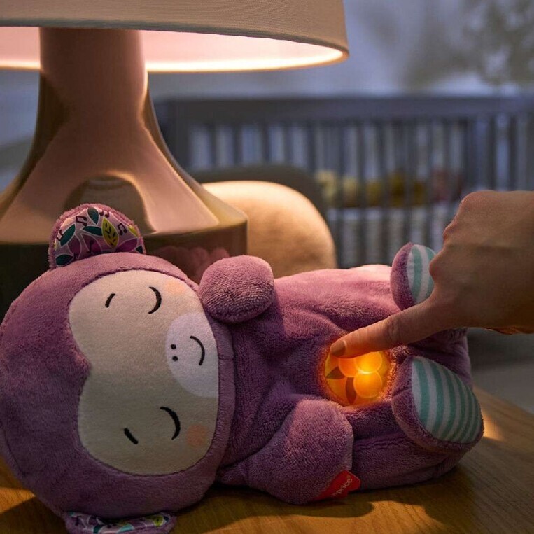Fisher-Price Μαϊμουδάκι Αγκαλιάς Mε Κίνηση Αναπνοής Kαι Μουσική - JLH41