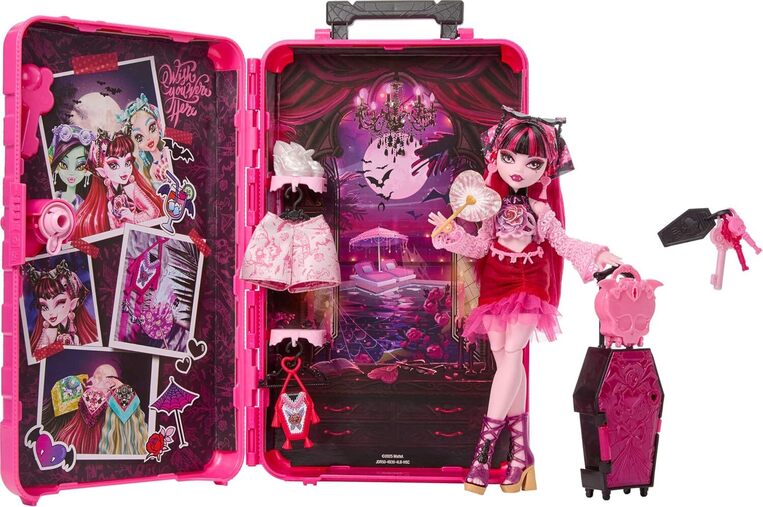 Monster High Skulltimate Secrets: Destination Gore-geous Oasis - Draculaura  Doll - JDR50