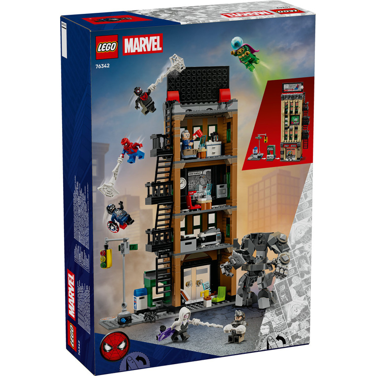 LEGO Super Heroes Spider-Man Vs. Mysterio: The Daily Bugle - 76342