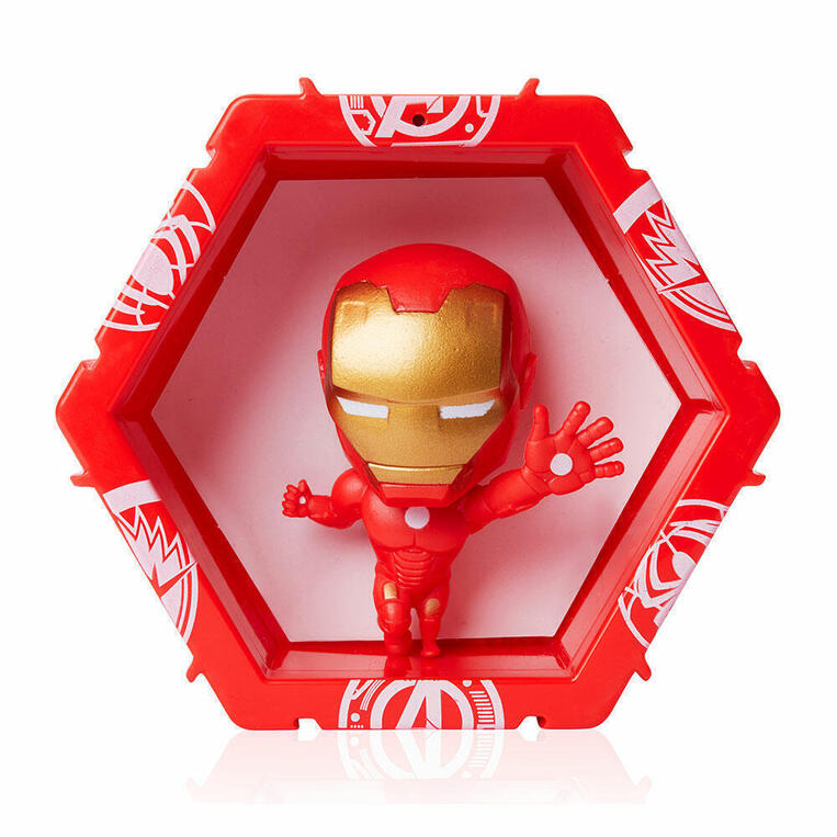 Wow! Pods Iron Man Light-Up Bobble-Head Figure - MVL-1016-01