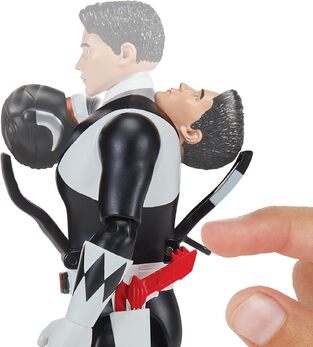 Power Rangers Mighty Morphin Re-Ignition - Auto-Morphin Black Ranger - PLA68165