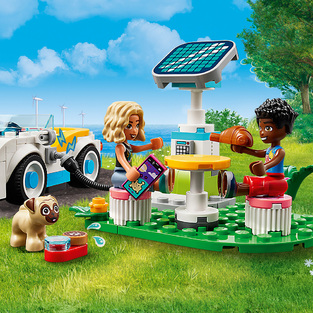 Electric Car And Charger 