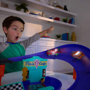 Cars Super Light-Up Track Set - JMT57
