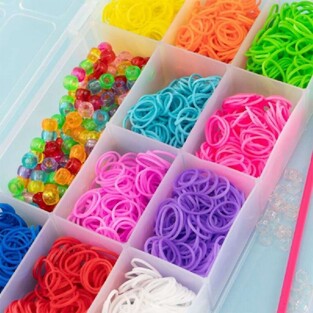 Elasticolor Σετ Λαστιχάκια Για Κατασκευή Κολιέ - GRAF03004