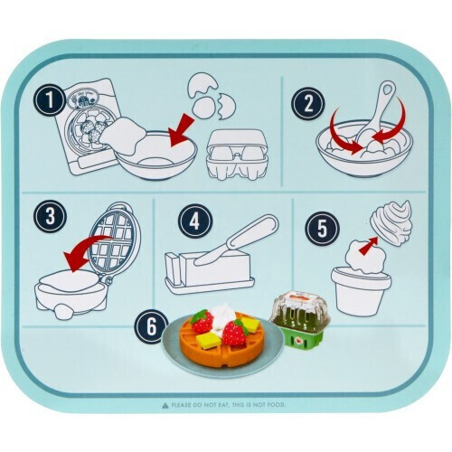 Little Tikes: Creative Chefs - Waffle Kit - 639685EUC