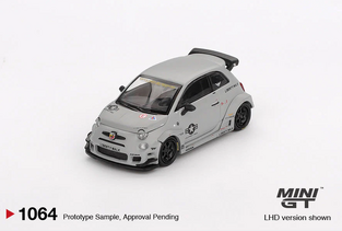 Mini GT 1:64 LB-Works x Abas Works Abarth 595 Fighters - MGT01064BL