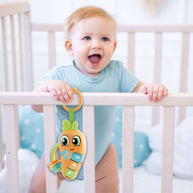 Carotina Baby Καρότο Ηλεκτρονική Κρεμαστή Κουδουνίστρα - RF109876