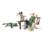 Playmobil Pirates Starter Pack Πειρατής με Αλιγάτορα - 71473
